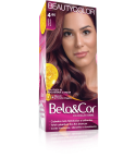 Coloração BeautyColor 4.66 Castanho Médio Vermelho Intenso 50 g — imagem 1