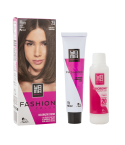 Mini Kit Coloração Fashion Color Yamá 7.1 Louro Médio Acinzentado 60 g + 60 ml — imagem 1