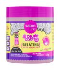 Gelatina Salon Line Vai Ter Volume Sim 550 g — imagem 1