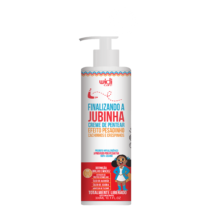 Creme para Pentear Widi Care Jubinha Finalizando a Jubinha Efeito Pesadinho 300 ml