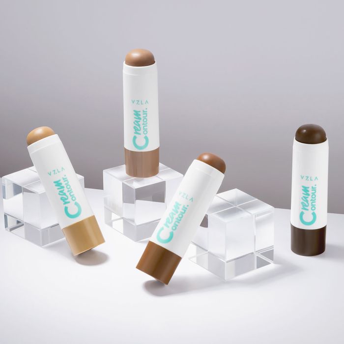 Contorno em Bastão Vizzela Cream Contour Cor 02