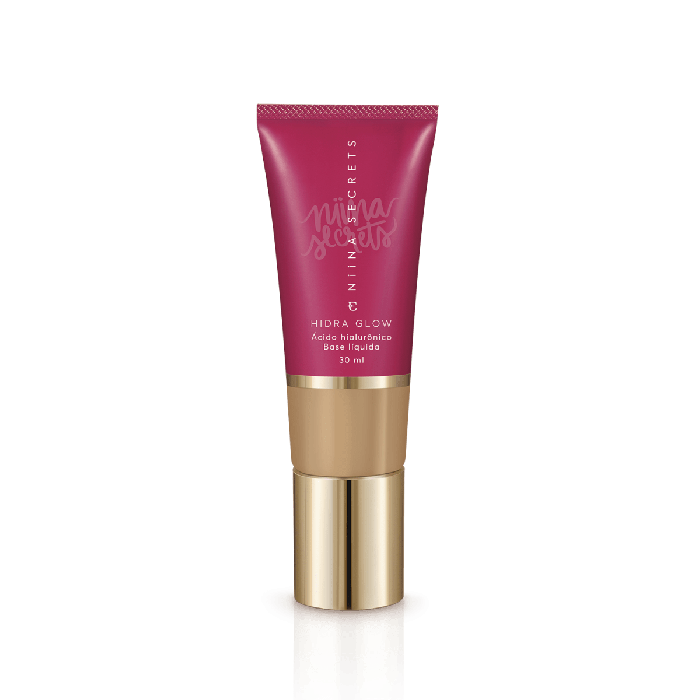 Base Líquida Eudora Niina Secrets Hidra Glow Cor 30 30 ml