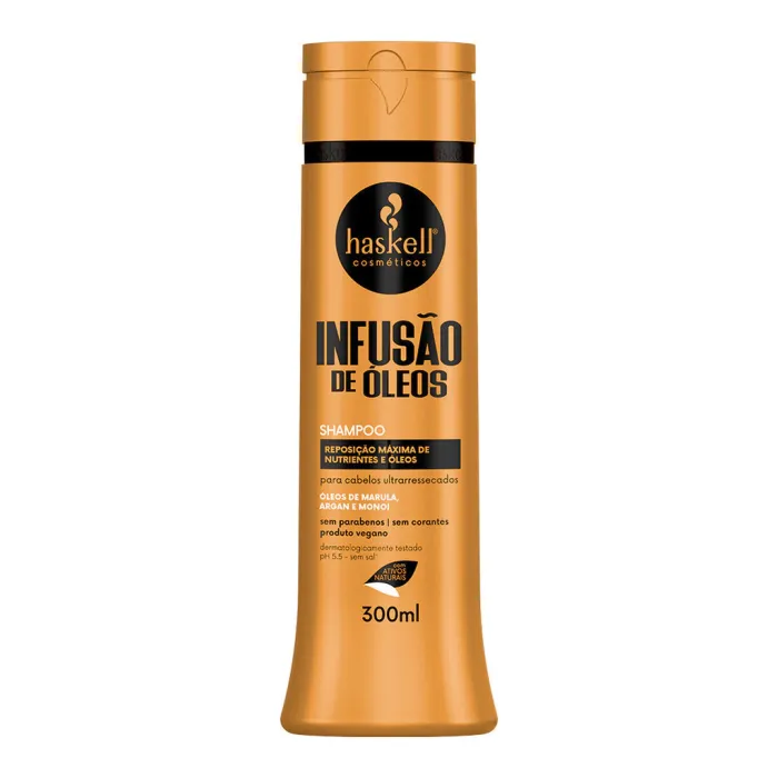 Shampoo Haskell Infusão de Óleos 300 ml