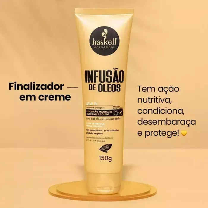 Leave-in Haskell Infusão de Óleos 150 g