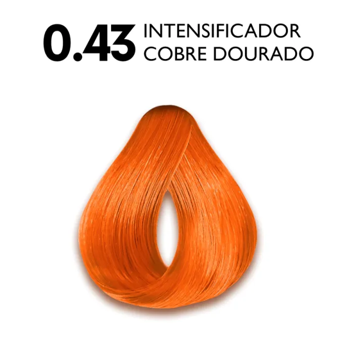 Coloração Haskell Excllusiv Color 0.43 Intensificador Cobre Dourado 50 g
