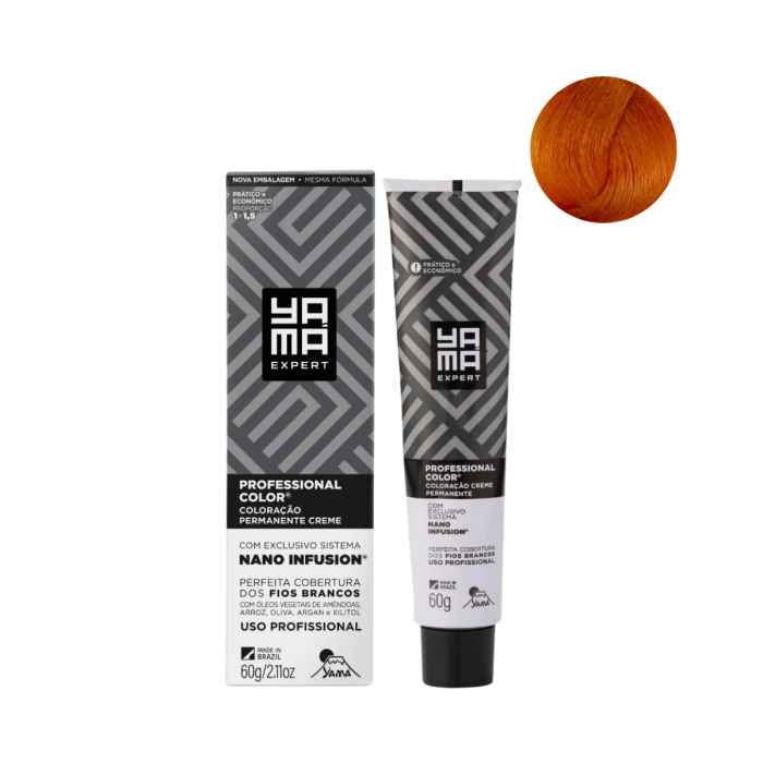 Coloração Professional Color Nano Infusion Yamá 8.4 Louro Claro Acobreado 60 g