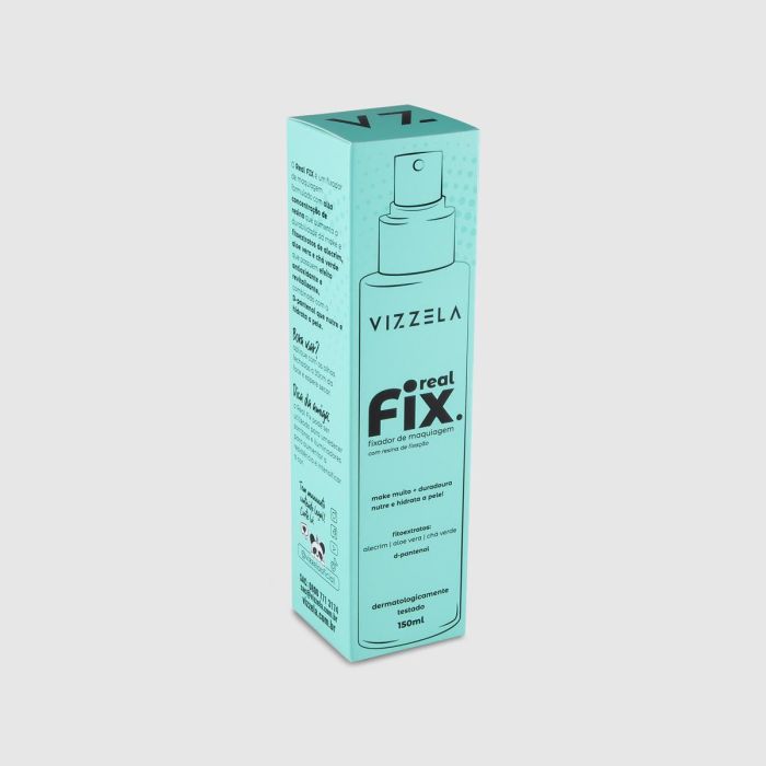 Fixador de Maquiagem Vizzela Real Fix 150 ml