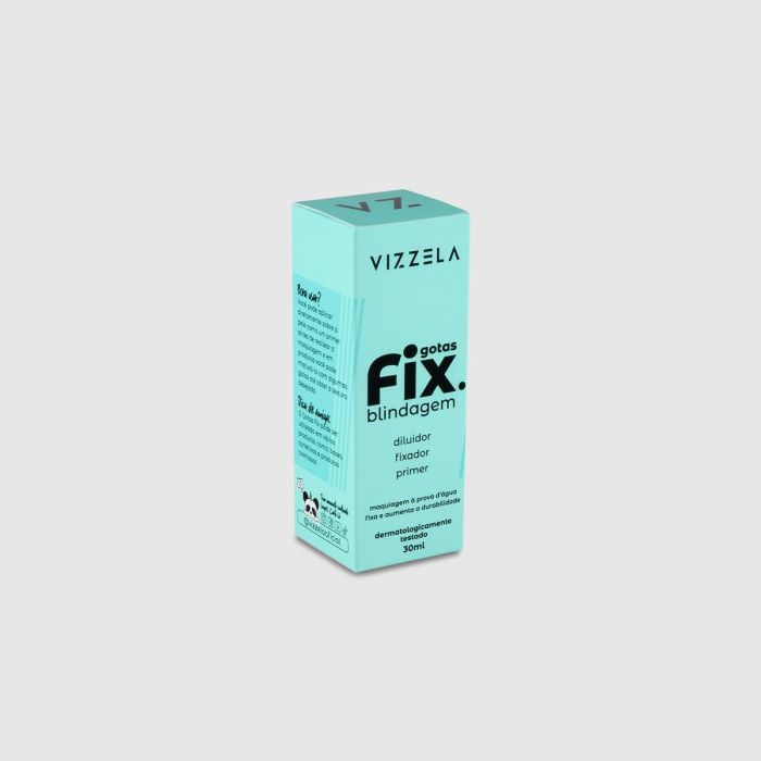 Blindagem para Maquiagem Vizzela Gotas Fix