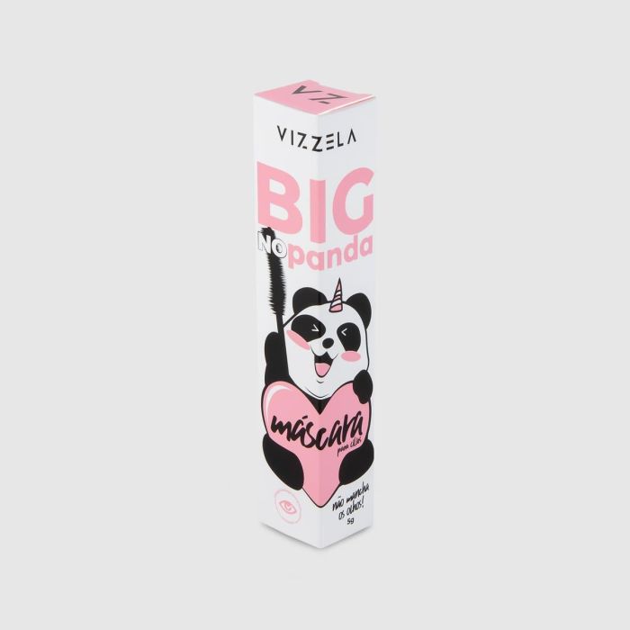 Máscara para Cílios Vizzela Big No Panda Preta