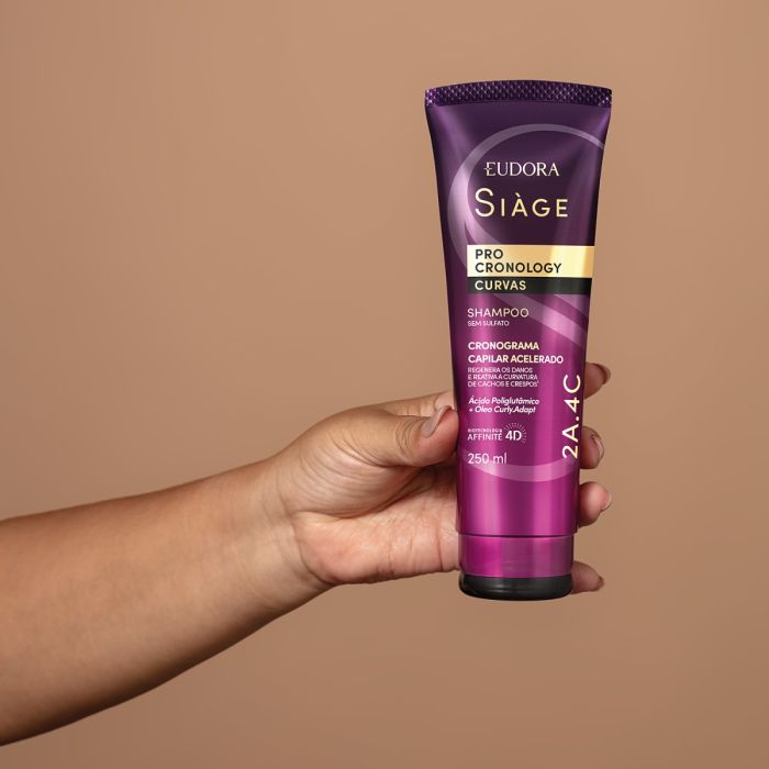 Shampoo Eudora Siàge Pro Cronology Curvas 250 ml