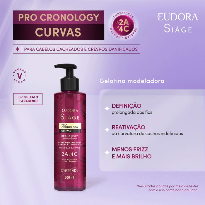 Finalizador Crono.Jelly Eudora Siàge Pro Cronology Curvas 300 ml
