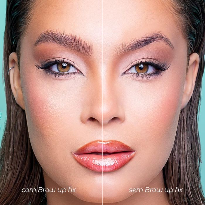 Gel Fixador para Sobrancelhas Vizzela Brow Up Fix Incolor 3 g