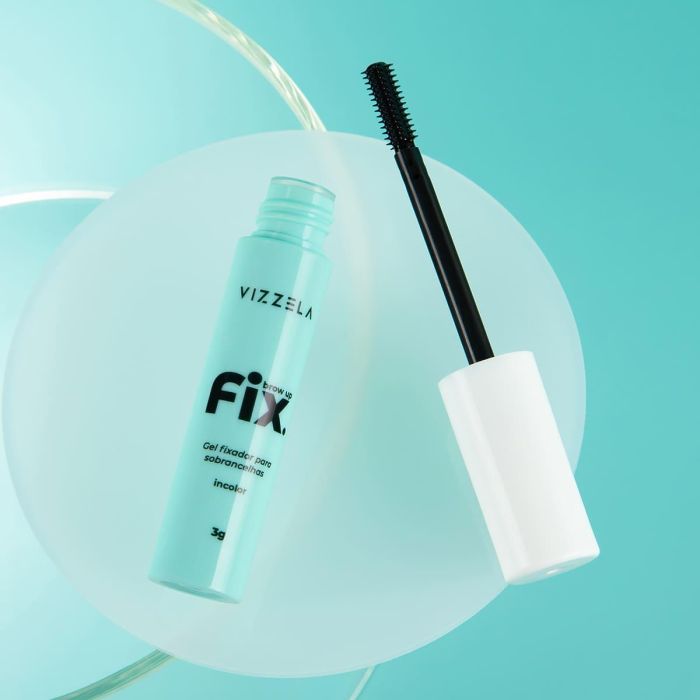 Gel Fixador para Sobrancelhas Vizzela Brow Up Fix Incolor 3 g