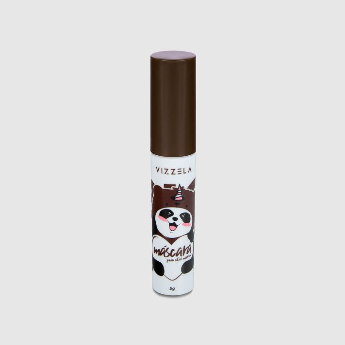 Máscara para Cílios Vizzela Big No Panda Brown Marrom