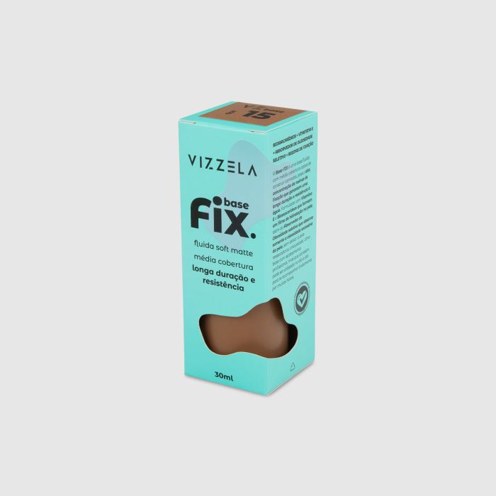 Base Líquida Vizzela Fix Cor 15