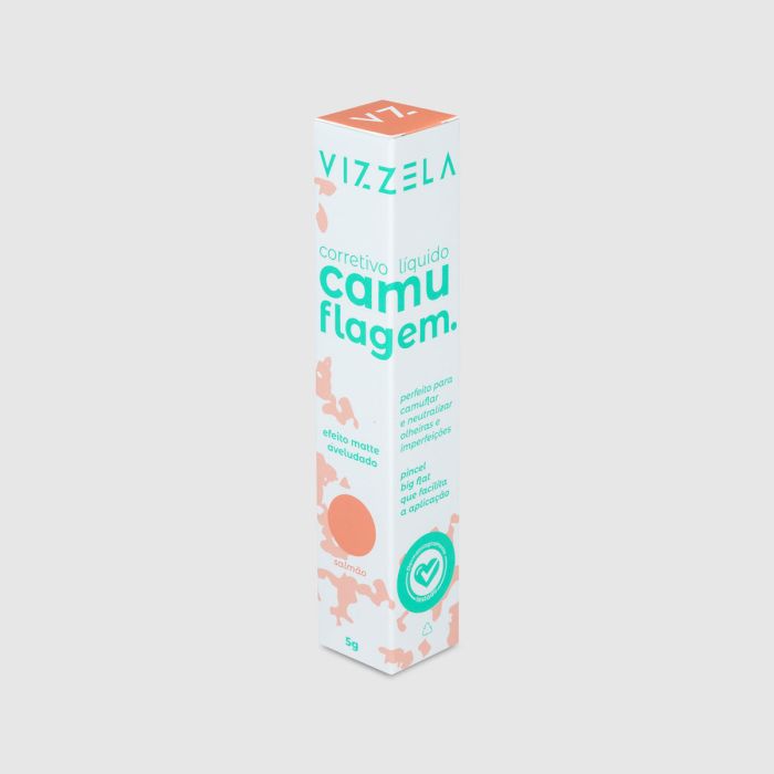 Corretivo de Camuflagem Vizzela Salmão
