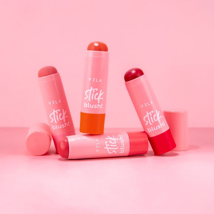 Blush em Bastão Vizzela Cor 01