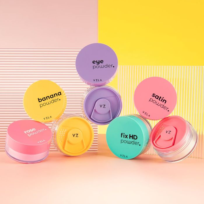 Pó Facial Vizzela Fix HD Powder