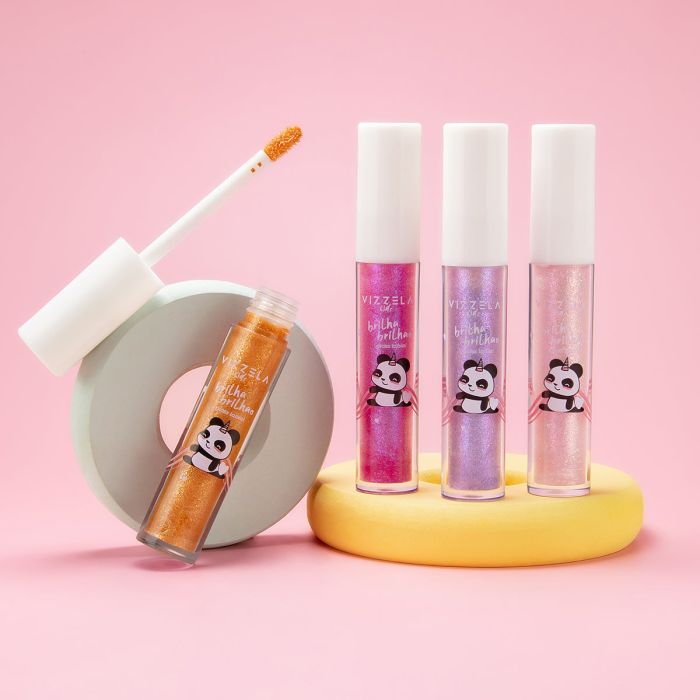 Gloss Infantil Vizzela Brilha Brilha Cor Vagalume