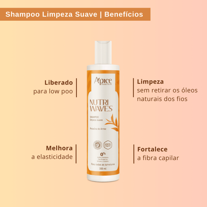 Shampoo Apice Nutri Waves 300 ml