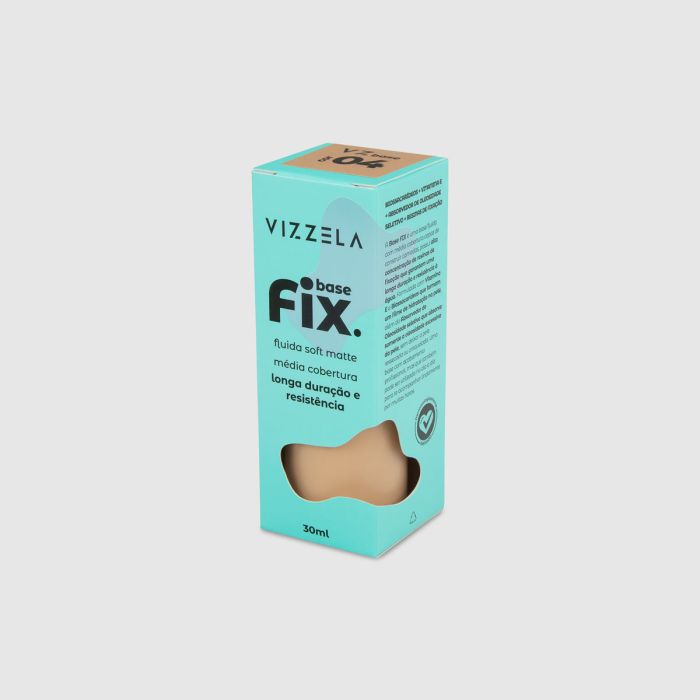 Base Líquida Vizzela Fix Cor 04