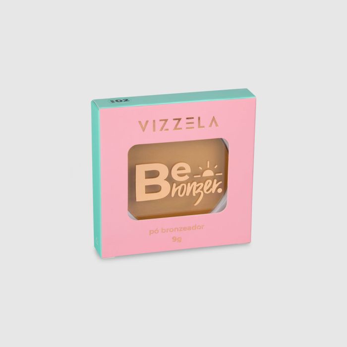 Pó Bronzeador Vizzela Be Bronzer Cor 02 Sunny