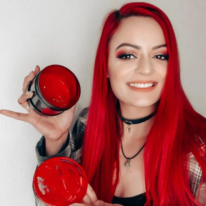 Máscara Pigmentante Hidra by Lunna Color Red 250 g