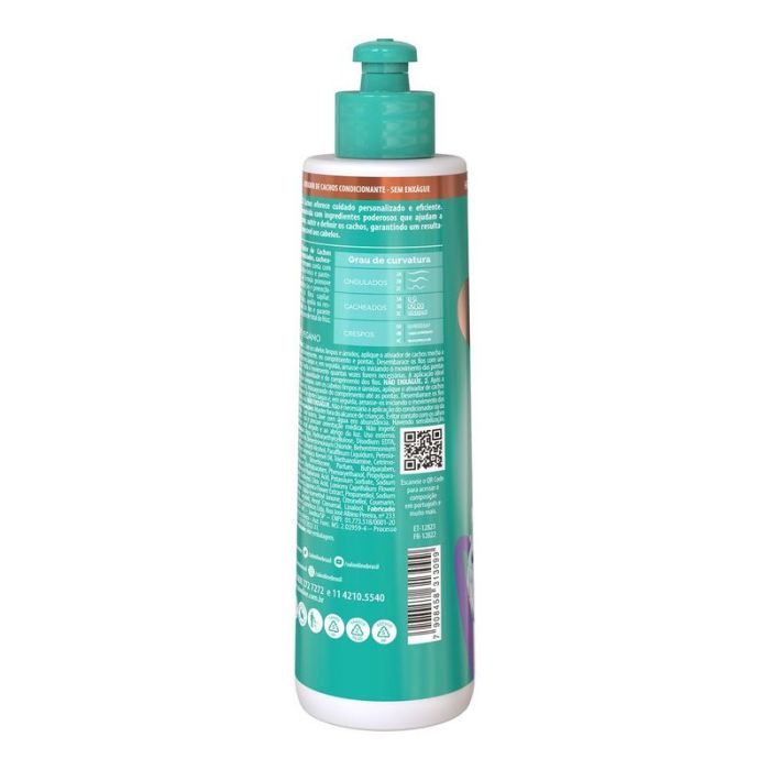 Ativador de Cachos S.O.S Cachos Ácido Hialurônico Salon Line 300 ml