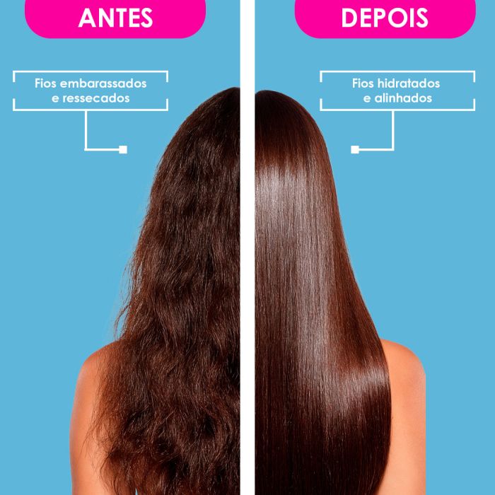 Máscara Capilar Hidrabell Liso Mágico 450 g