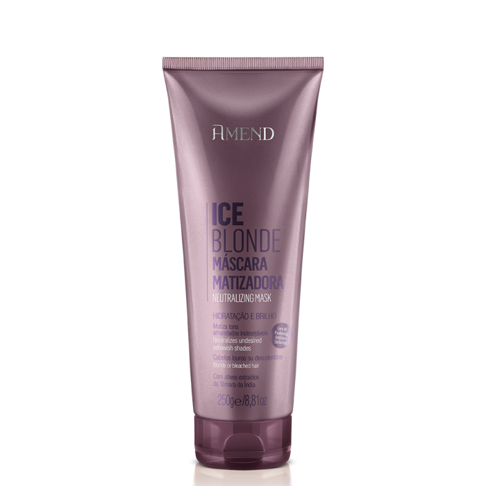 Máscara Matizadora Amend Ice Blonde 250 g