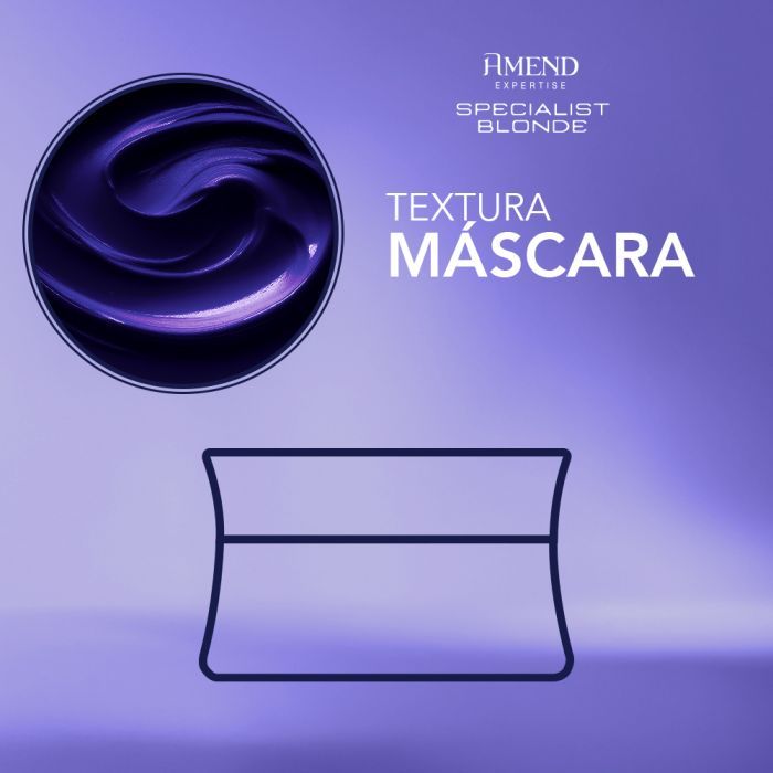 Máscara Matizadora Amend Specialist Blonde Expertise 300 g