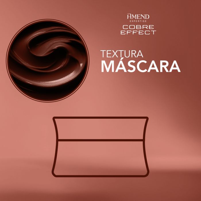 Máscara Pigmentante Amend Cobre Effect Expertise 300 g