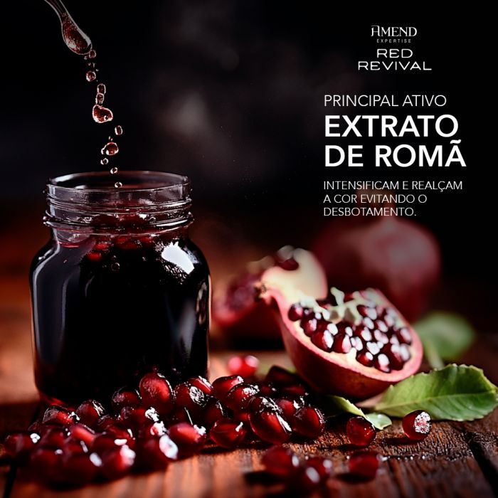 Máscara Pigmentante Amend Red Revival Expertise 300 g