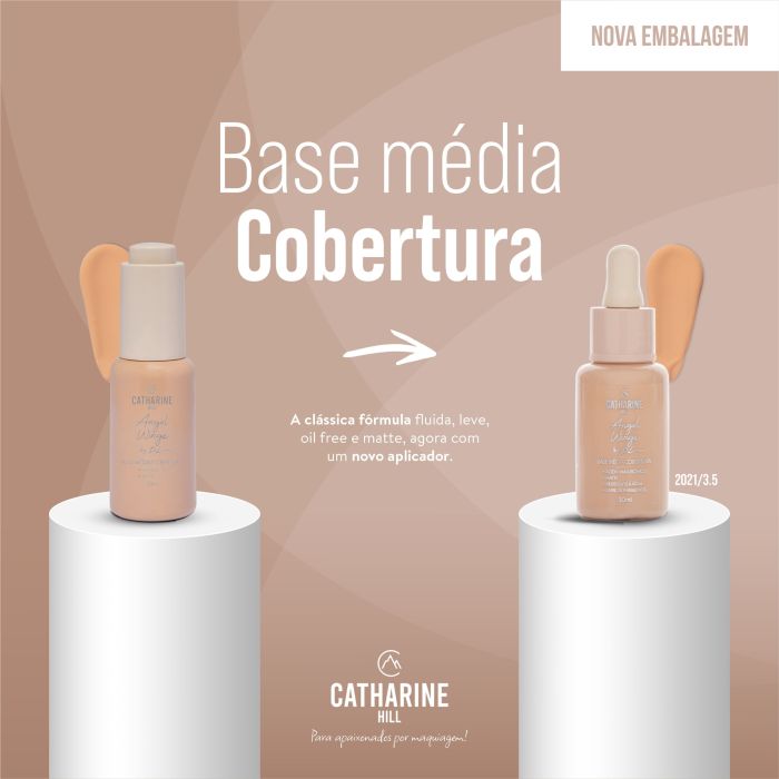 Base Líquida Média Cobertura Catharine Hill MC3.5 30 ml
