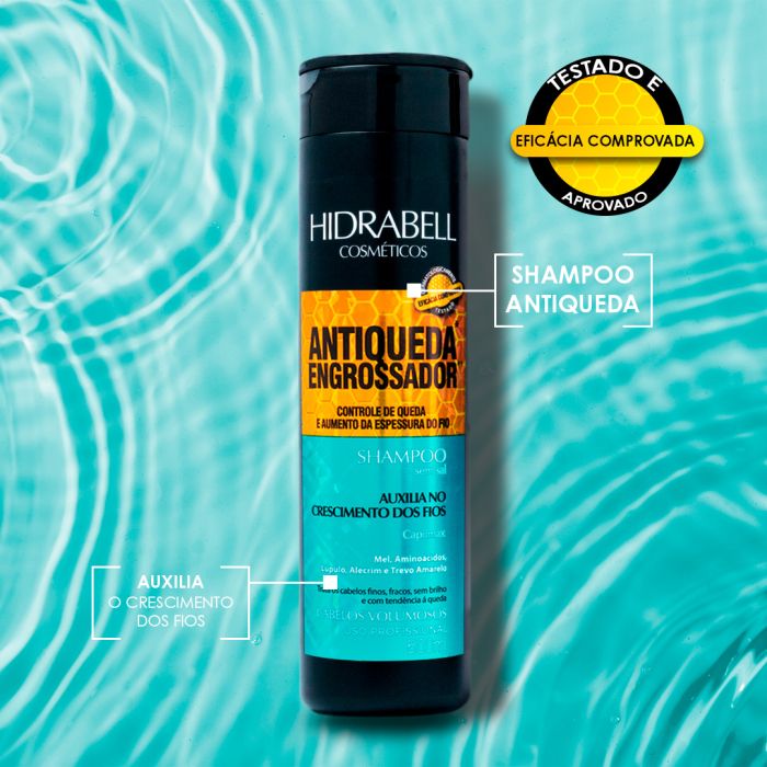 Shampoo Hidrabell Antiqueda Engrossador 500 ml