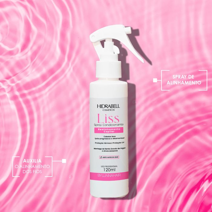 Spray Condicionante Hidra by Lunna Liss 120 ml