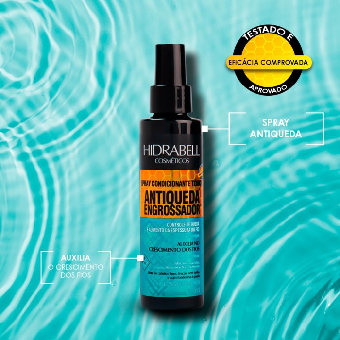 Tônico Antiqueda Engrossador Hidrabell 120 ml