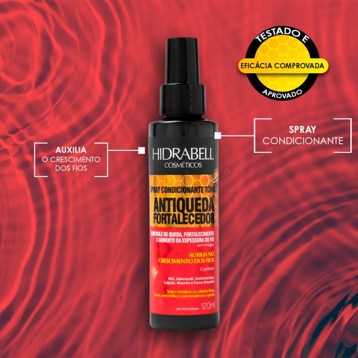 Tônico Antiqueda Fortalecedor Hidrabell 120 ml