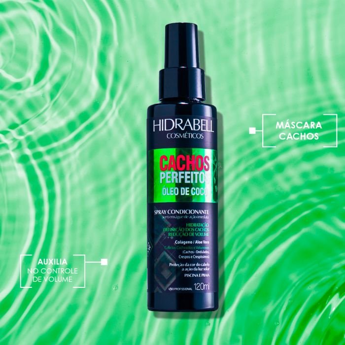 Spray Condicionante Hidrabell Cachos Perfeitos 120 ml