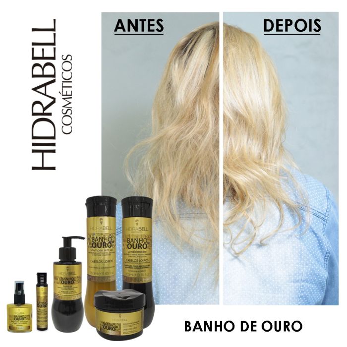 Máscara Capilar Hidra by Lunna Banho de Ouro 250 g