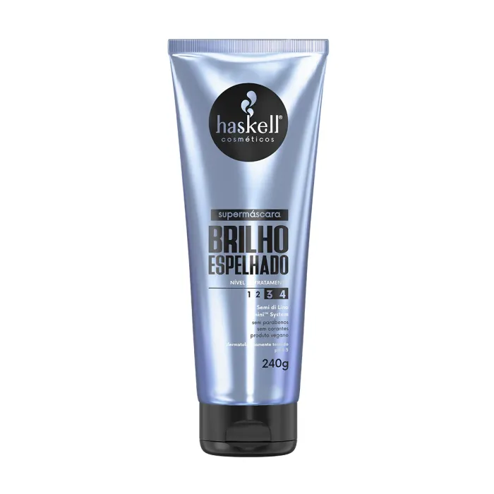 Supermáscara Haskell Brilho Espelhado 240 g