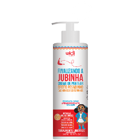 Creme para Pentear Widi Care Jubinha Finalizando a Jubinha Efeito Pesadinho 300 ml — imagem 1