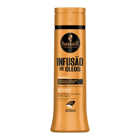 Shampoo Haskell Infusão de Óleos 300 ml — imagem 1