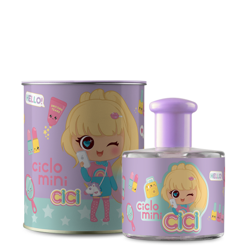 Deo Colônia Infantil Ciclo Cici Bela 100 ml — imagem 1
