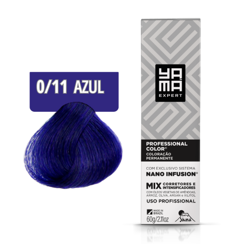 Intensificador Professional Color Nano Infusion Yamá Mix Azul 60 g — imagem 1