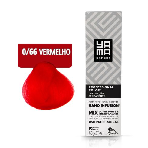 Intensificador Professional Color Nano Infusion Yamá Mix Vermelho 60 g — imagem 1