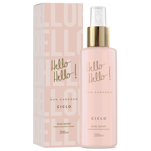 Body Splash Ciclo Hello Hello 200 ml — imagem 1