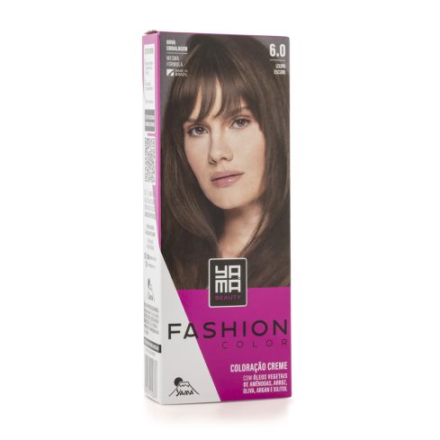 Mini Kit Coloração Fashion Color Yamá 6.0 Louro Escuro 60 g + 60 ml — imagem 1