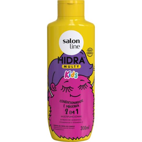 Condicionador e Máscara 2 em 1 Salon Line Hidra Multy Kids 300 ml — imagem 1
