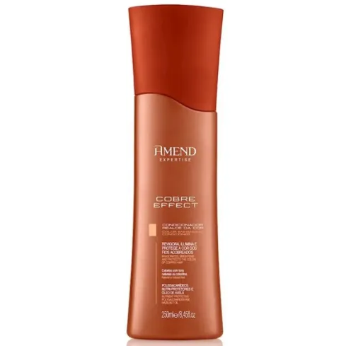 Condicionador Amend Cobre Effect Expertise Realce da Cor 250 ml — imagem 1